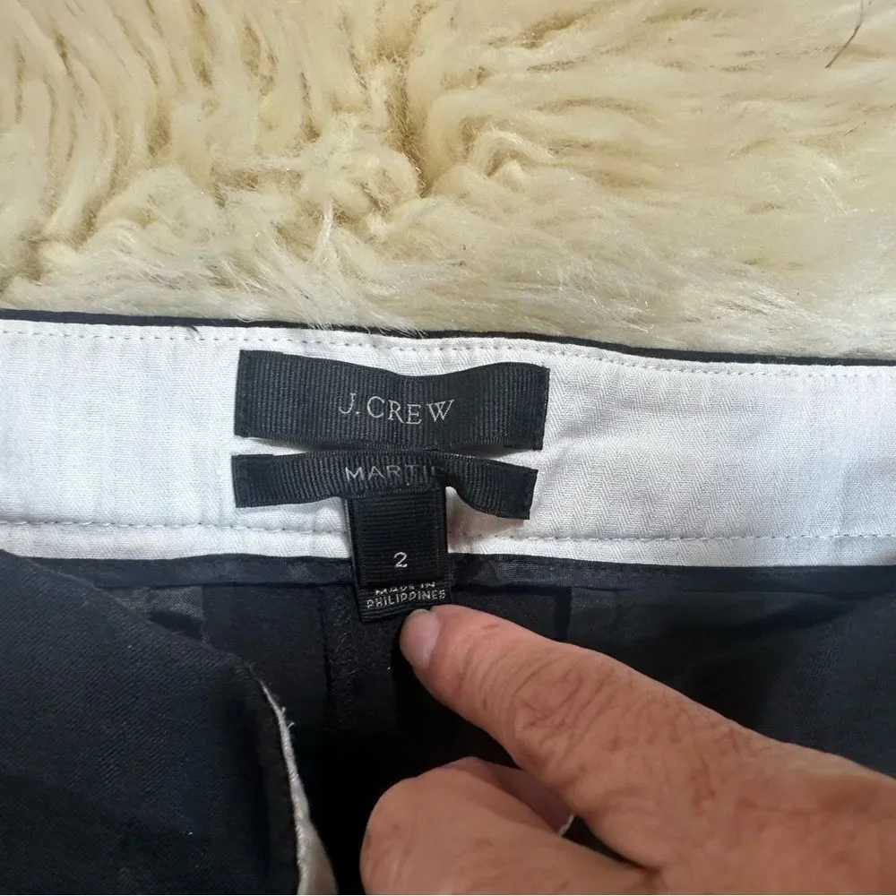 J. Crew Black Kids Leggings with Pearl Details